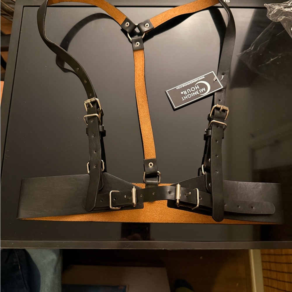 Midnight Hour Vegan Belted Harness